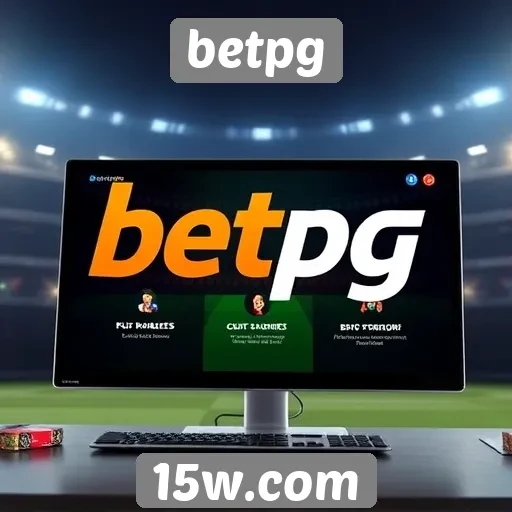 Overview das funcionalidades do site betpg