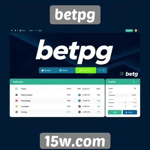 Análise da interface do usuário do site betpg